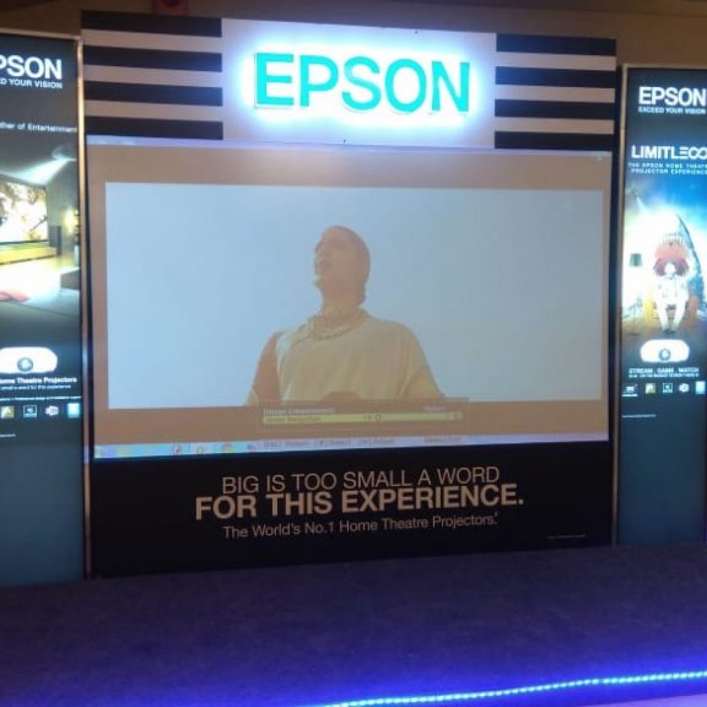 Launch of Epson Projectors.